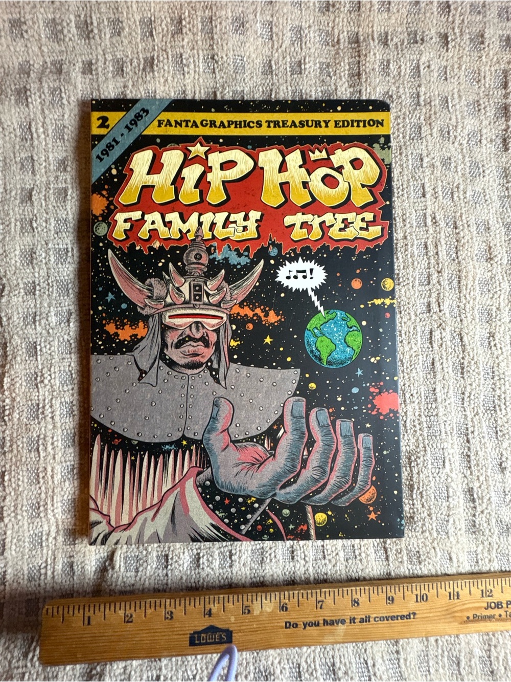 Hip Hop Family Tree Comic Book 2 - Black and Red Cover